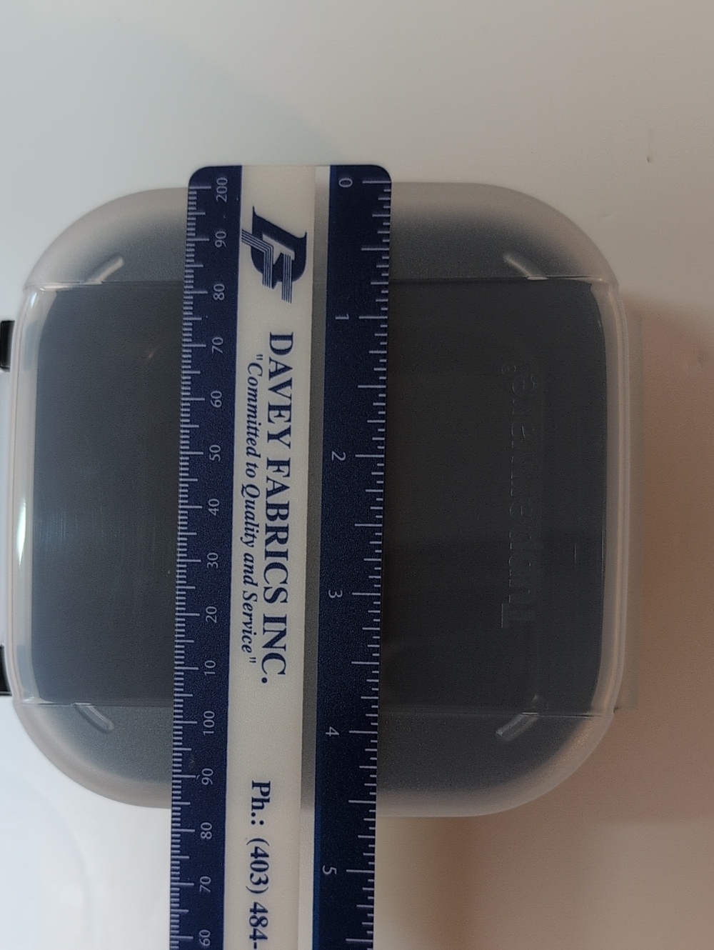 Tupperware®️ Signature Line Mini Square Hinged Container - Picture 6 of 7
